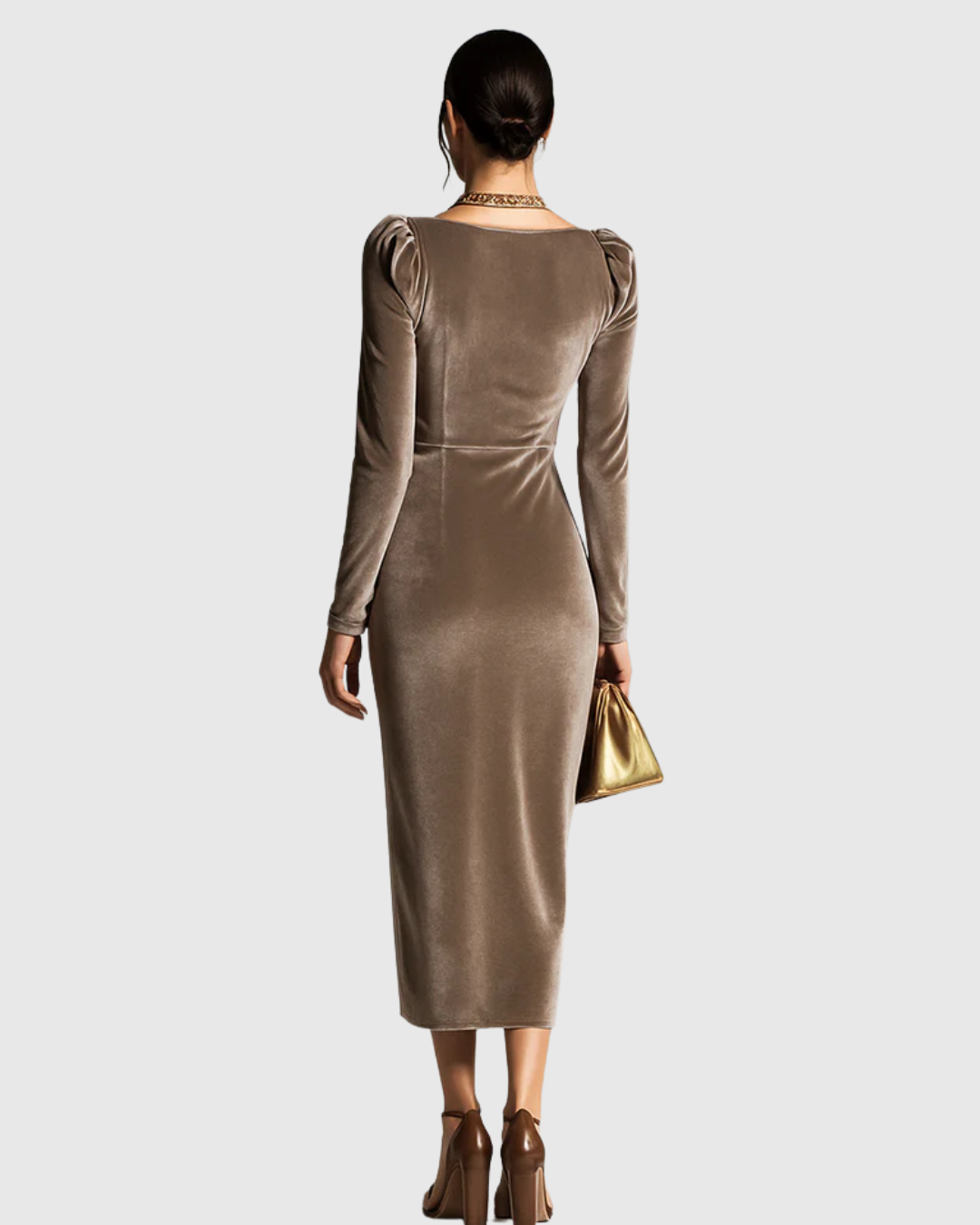 Ayoni | Elegant Velvet Dress