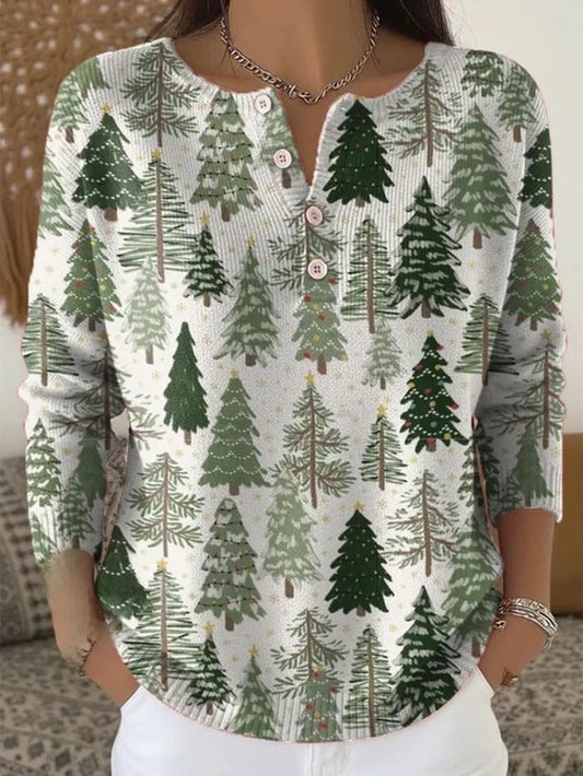 ANWEN | CHRISTMAS JUMPER WITH BUTTONS