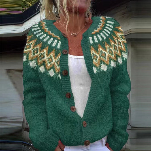 NINA | VINTAGE ICELANDIC CARDIGAN