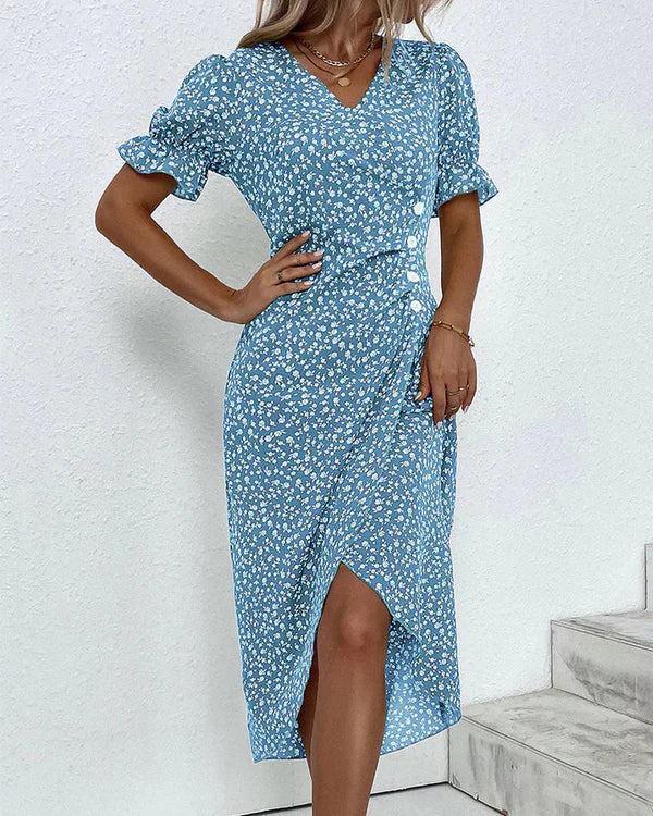 Esther - Stylish summer dress with buttons