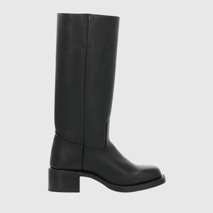 LERELIA | LEATHER KNEE-HIGH BOOTS