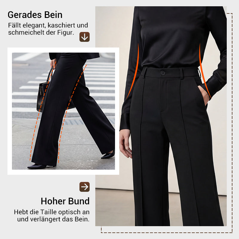 Women’s high-waisted suit trousers