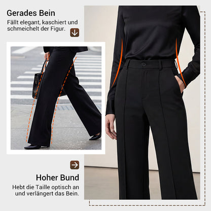 Women’s high-waisted suit trousers