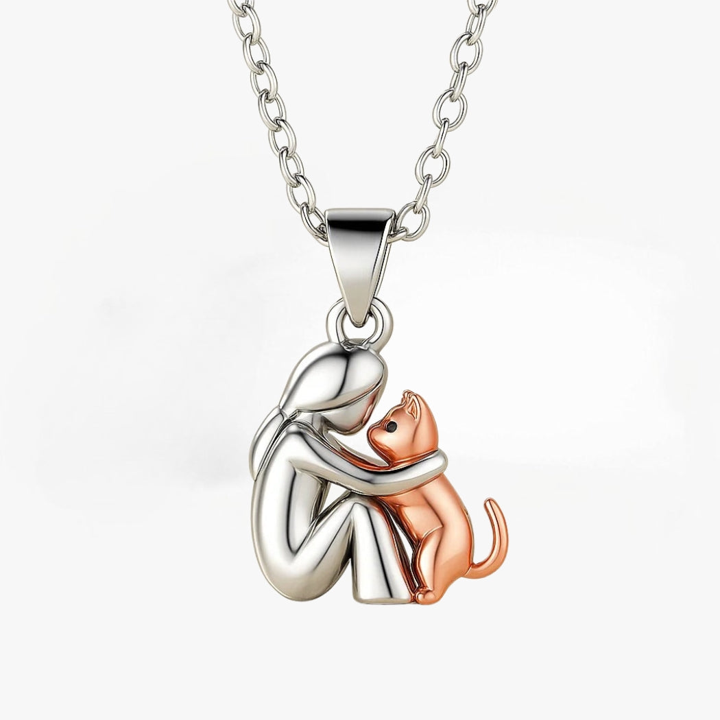 ISLARA | CAT-SHAPED NECKLACE