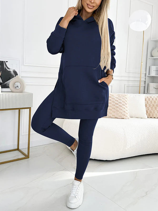 Chic Comfort Set: Women's hoodie and leggings in a set