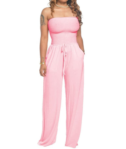 Malena - Newest Strapless Waist Jumpsuit