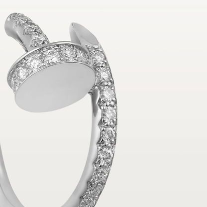 Nagel Diamant Ohrringe