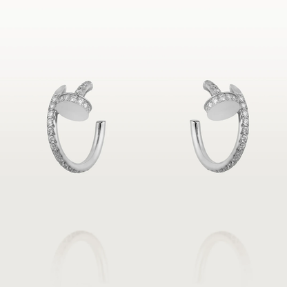 Nagel Diamant Ohrringe