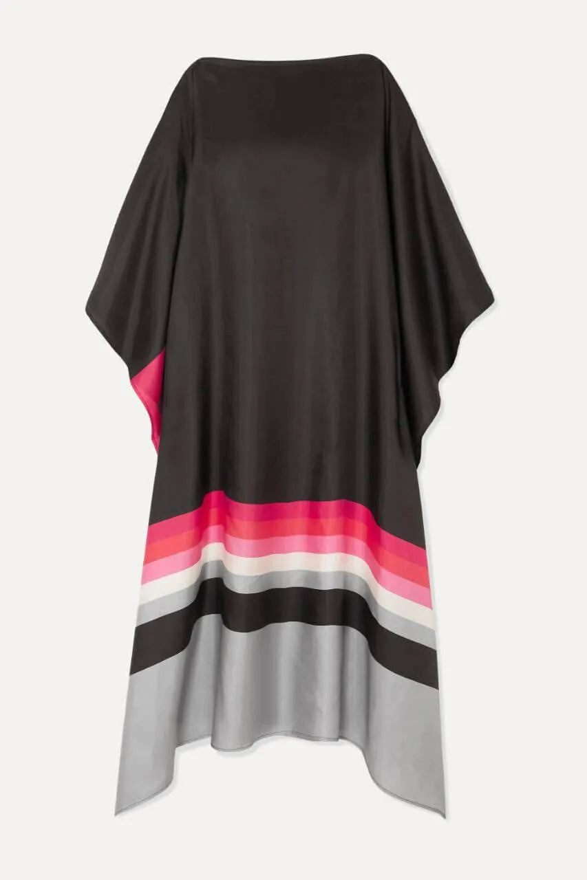 Pink Candy Stripe Kaftan