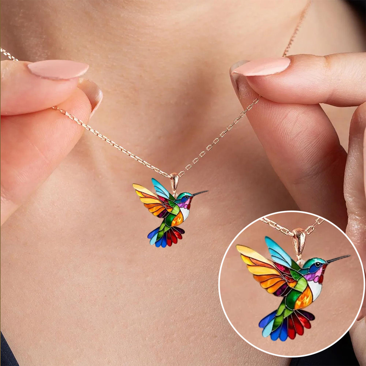 ROLA | BEAUTIFUL HUMMINGBIRD NECKLACE