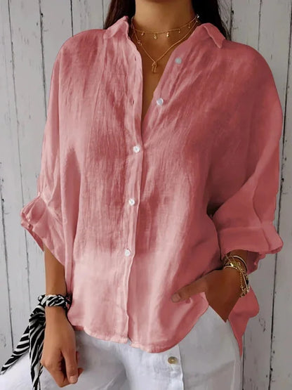 Helena - Women's Cotton Casual Shirt