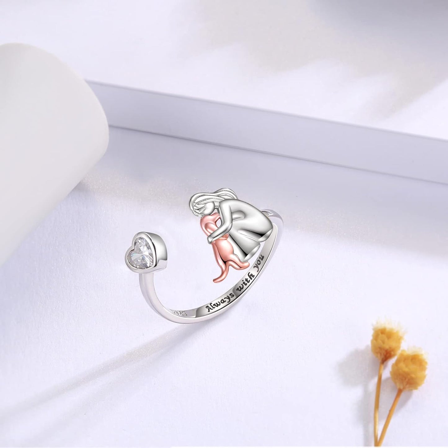 ELDIT | DOG ICON RING (PINK)