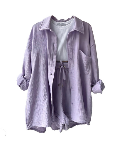 PHOEBE | COTTON SHORTS SET