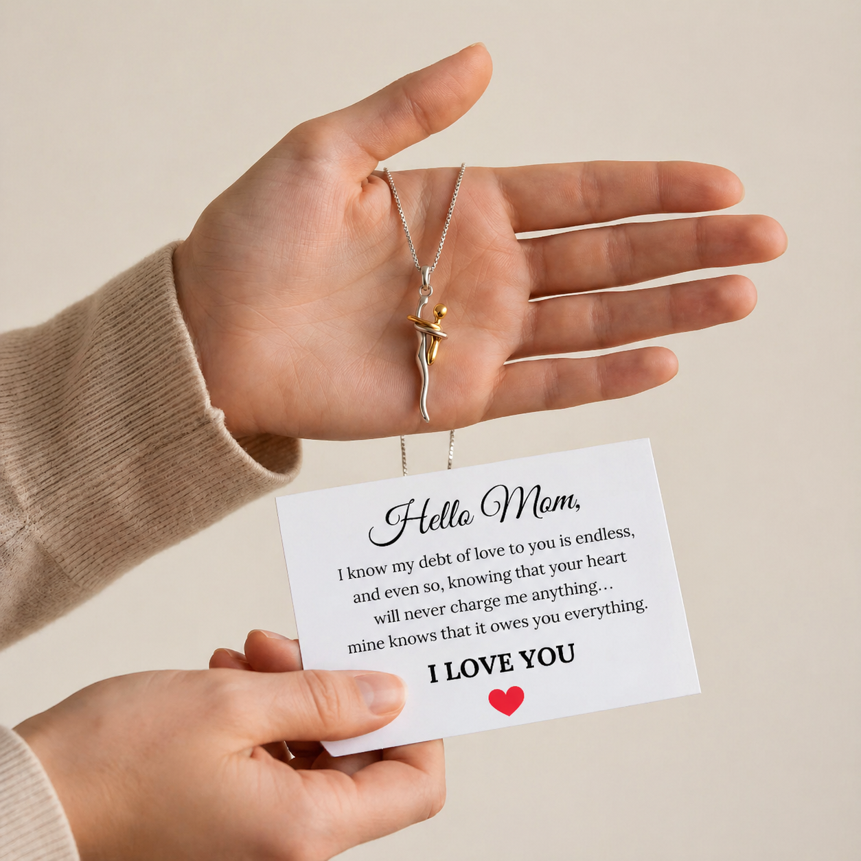 Mama’s Hug Necklace