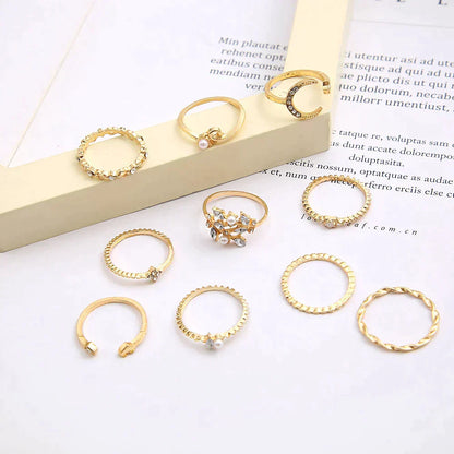 BOHEMIAN RING PACK (10 PCS)