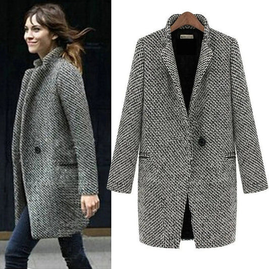 EVADINE | ELEGANT LONG COAT