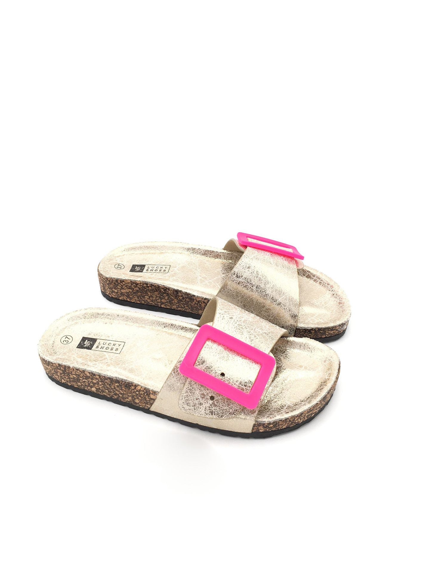 Clasp Gold Slides