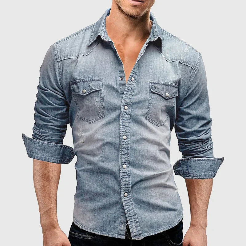 Valerio Retro Selvedge Denim Shirt