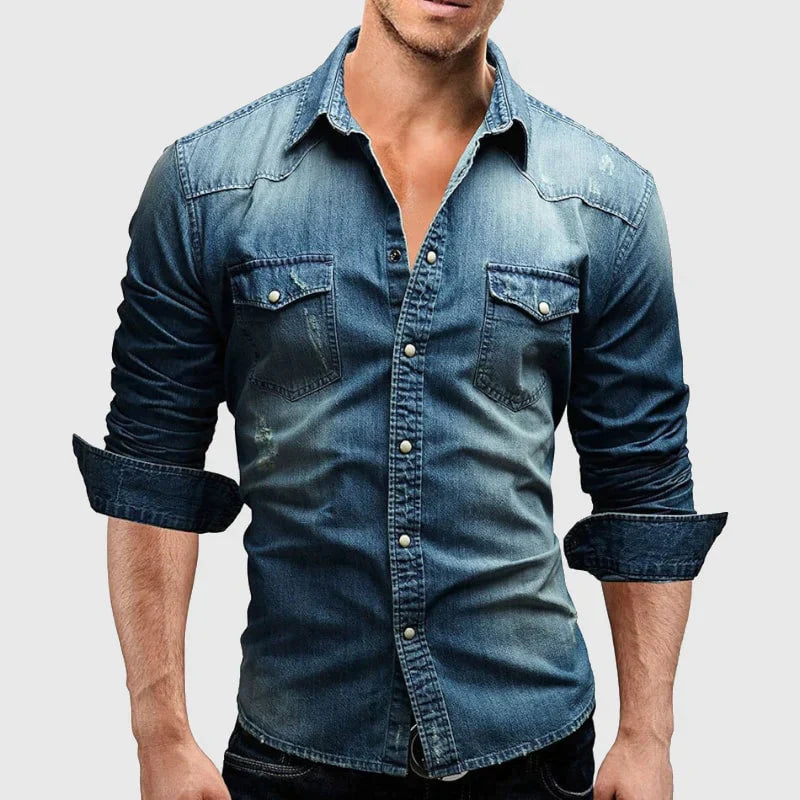 Valerio Retro Selvedge Denim Shirt