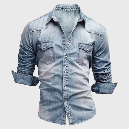 Valerio Retro Selvedge Denim Shirt