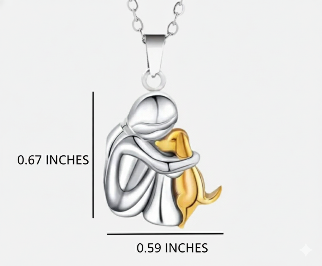 MARINETTE | DOG PENDANT NECKLACE