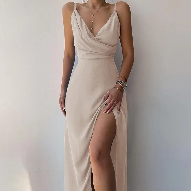 Morel - Elegant wrap dress