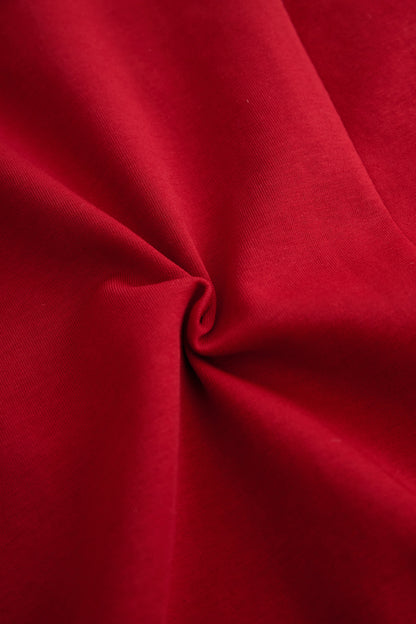 RUBY | BURGUNDY SLEEVELESS MIDI DRESS