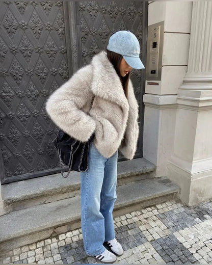 FIORINA | FAUX FUR JACKET