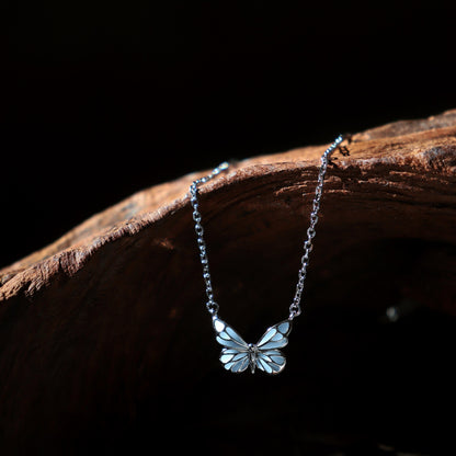 Luminous Dream Blue Butterfly Bracelet