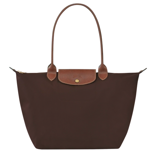 Longchamp - Large Le Pliage Tote, Ebony