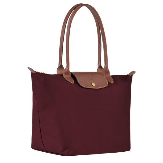 Longchamp - Large Le Pliage Tote, Burgundy