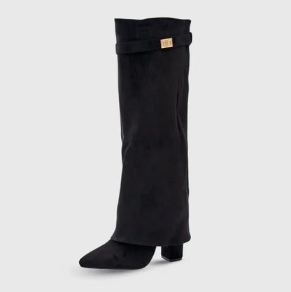 SUEDORA™ | HIGH SUEDE BOOTS