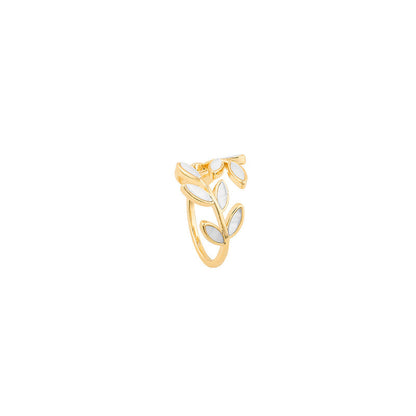 LEAF & OPAL ADJUSTABLE RING