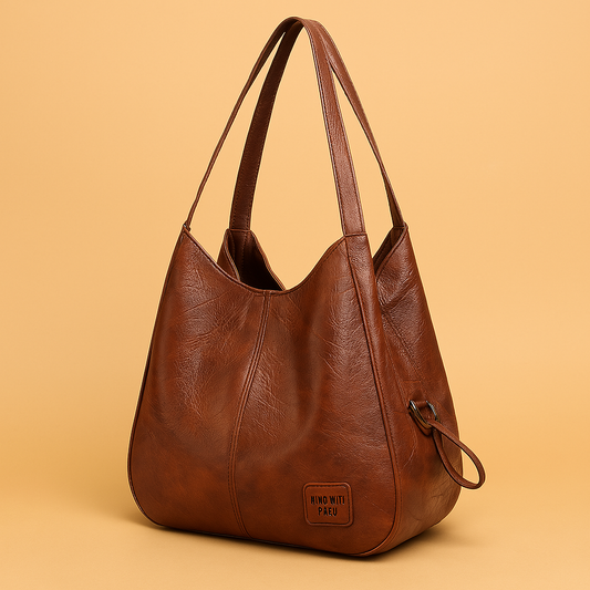 VINTAGE LEATHER HANDBAG