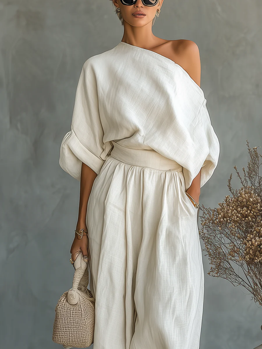 Mila™ | Two-Piece Off-Shoulder Set