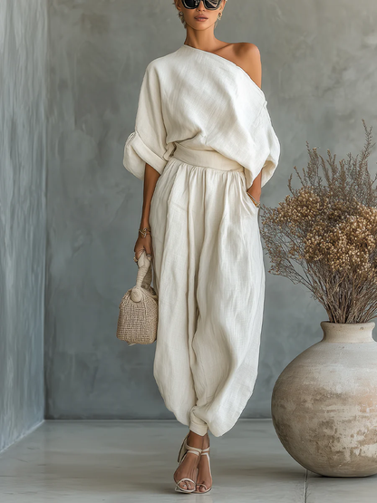 Mila™ | Two-Piece Off-Shoulder Set