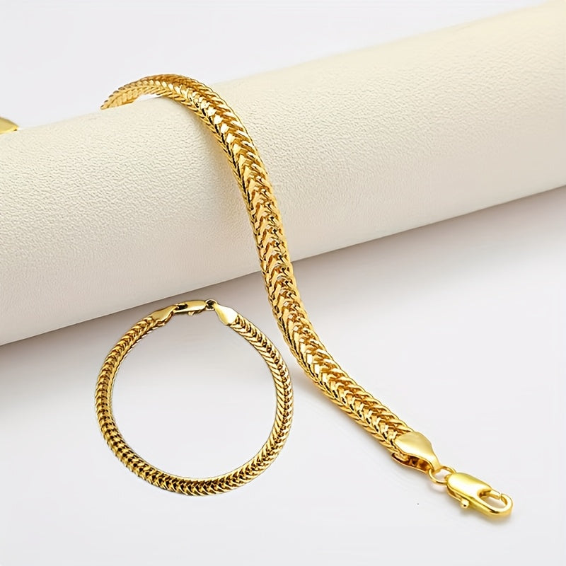 LUXURY FISH TAIL NECKLACE & BRACELET SET