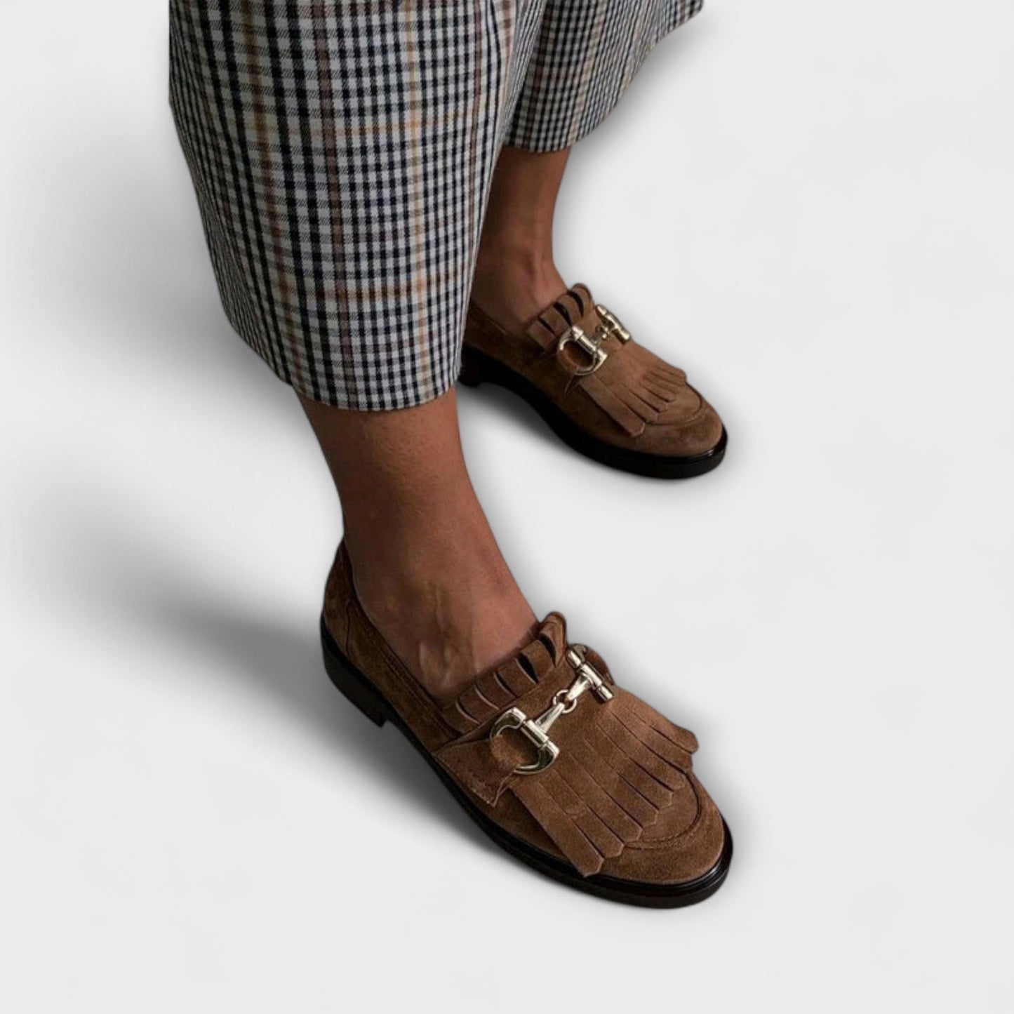 BRIGITTE - REFINED BROWN LOAFER