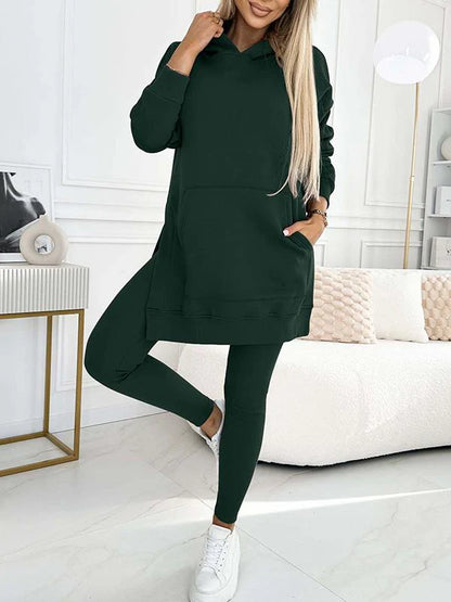 Chic Comfort Set: Women's hoodie and leggings in a set