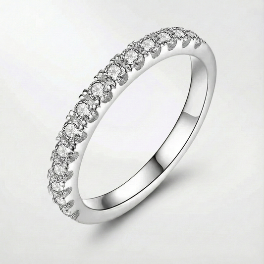 Moissanite Wedding Ring