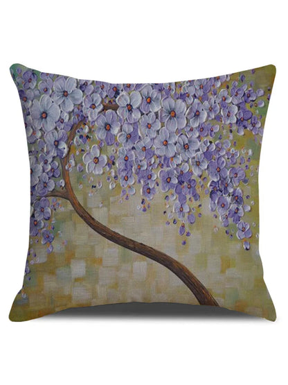 Floral tree pillowcase