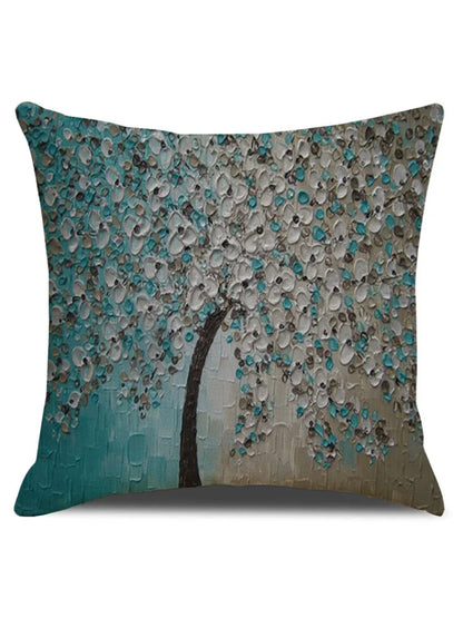 Floral tree pillowcase