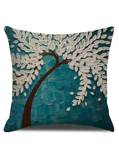 Floral tree pillowcase