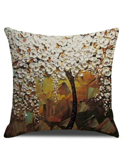 Floral tree pillowcase