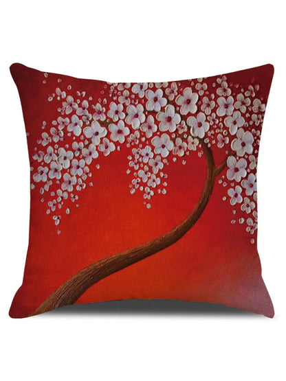 Floral tree pillowcase