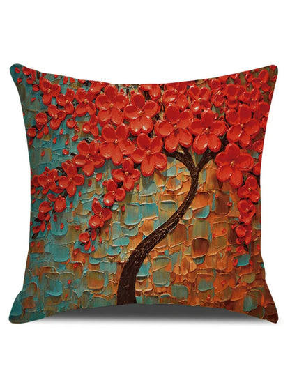 Floral tree pillowcase