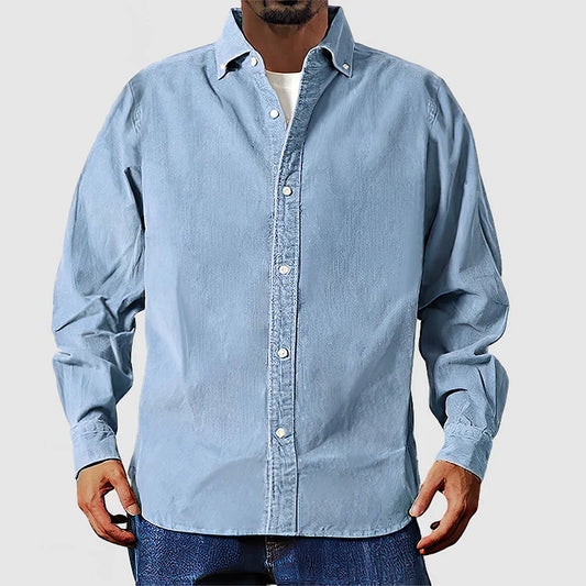 Albert - Men's Vintage Washed Basic Shirt