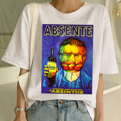 T-shirt with Van Gogh print